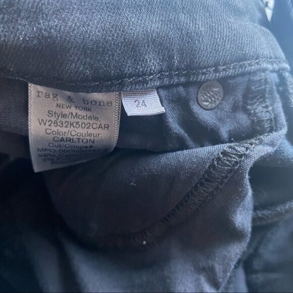 rag & bone | Nina High Rise Skinny in Carlton - Picture 8 of 15